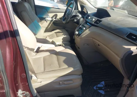 2011 Honda Odyssey Touring/Touring Elite from USA, damaged, VIN 5FNRL5H98BB074754